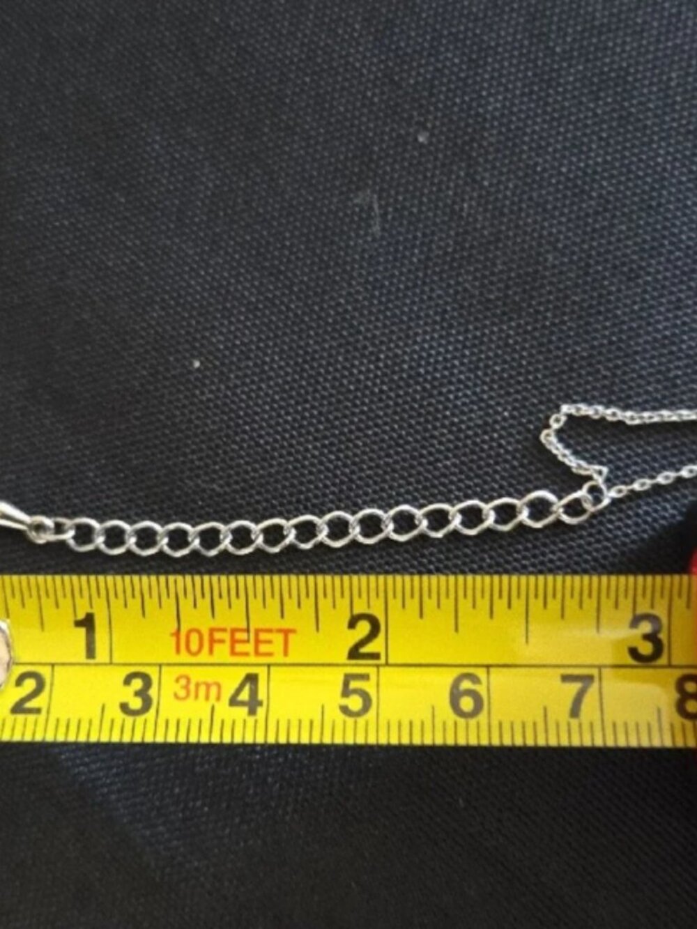 Stitch Fix Layered Silver Curved Bar Necklace | Minimalist Modern Jewelry - Picture 4 of 5